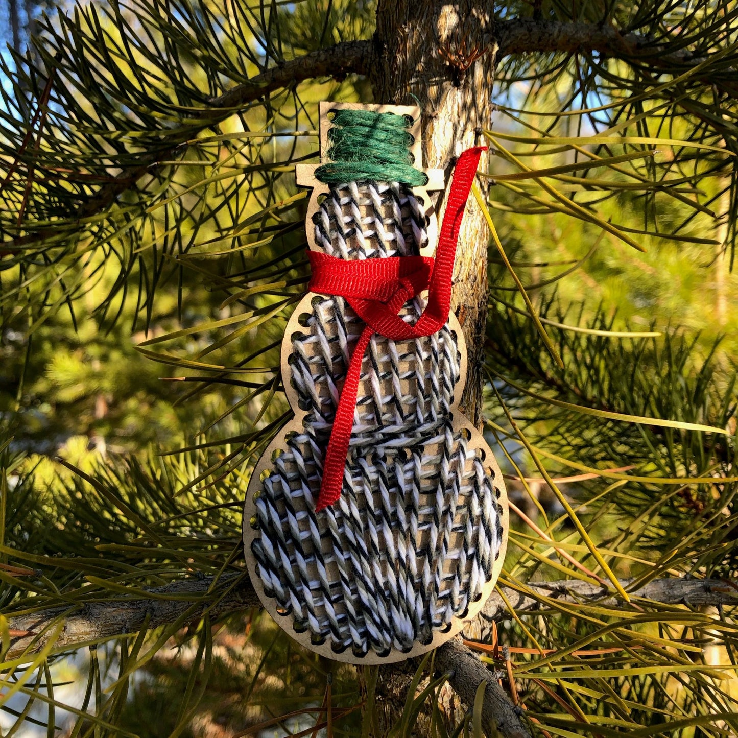 Snow Person - Decorative Christmas Ornament